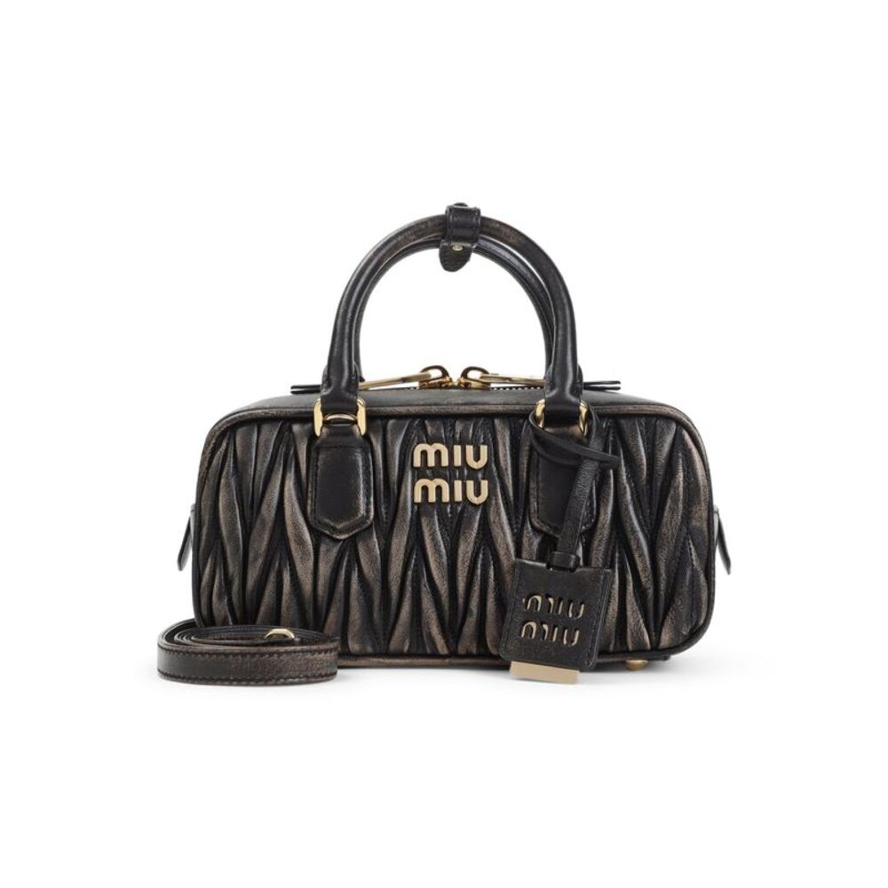 Miu Miu Lamb Leather Shoulder Bag Women